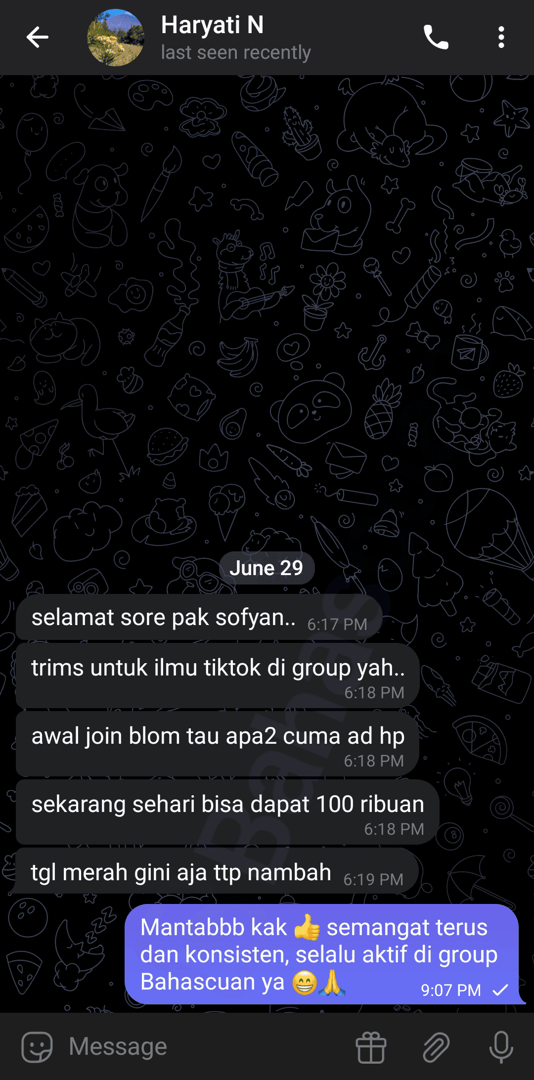 Testimoni Member Bahascuan 4